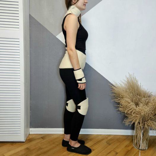 Комплект Класичний з овечої вовни